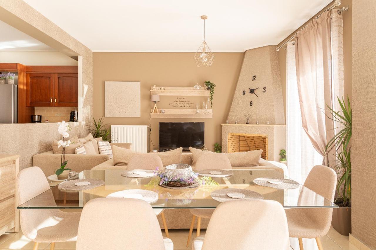 Milo Luxury House -Free Airport Pick Up-10Min Drive Βίλα Μαρκόπουλο Εξωτερικό φωτογραφία