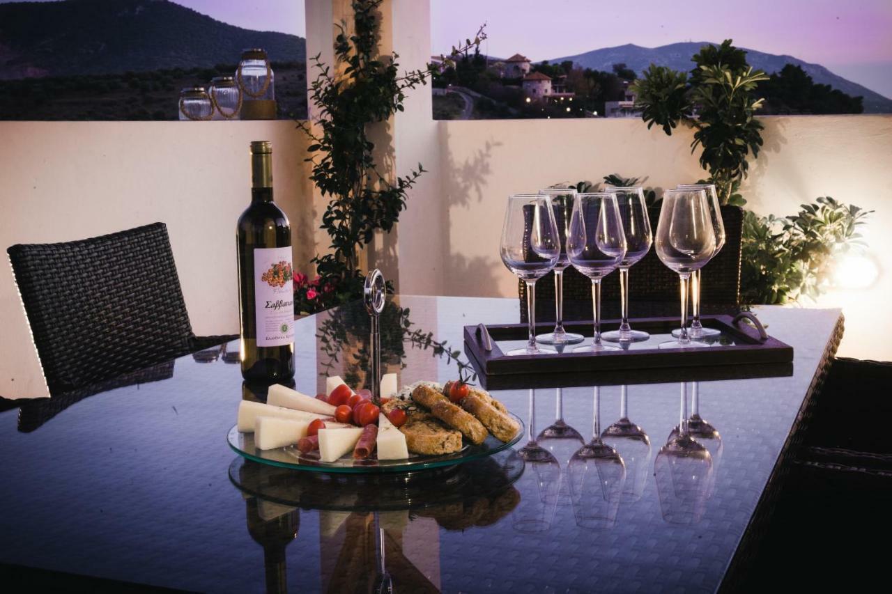 Milo Luxury House -Free Airport Pick Up-10Min Drive Βίλα Μαρκόπουλο Εξωτερικό φωτογραφία
